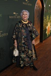 Lek Patravadi at "The White Lotus" Season 3 Los Angeles Premiere held at Paramount Studios on February 10, 2025 in Los Angeles, California.