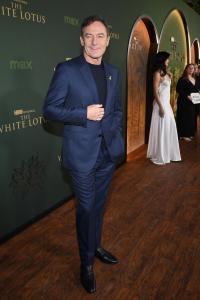 Jason Isaacs at "The White Lotus" Season 3 Los Angeles Premiere held at Paramount Studios on February 10, 2025 in Los Angeles, California.