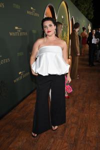 Morgana O'Reilly at "The White Lotus" Season 3 Los Angeles Premiere held at Paramount Studios on February 10, 2025 in Los Angeles, California.
