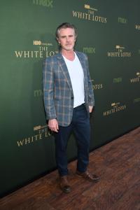 Sam Trammell at "The White Lotus" Season 3 Los Angeles Premiere held at Paramount Studios on February 10, 2025 in Los Angeles, California.