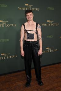Marval Rex at "The White Lotus" Season 3 Los Angeles Premiere held at Paramount Studios on February 10, 2025 in Los Angeles, California.