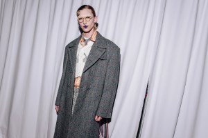 Backstage at Thom Browne Fall 2025 Ready-to-Wear Show