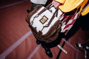 Backstage at Thom Browne Fall 2025 Ready-to-Wear Show