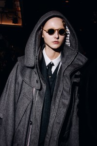 Backstage at Thom Browne Fall 2025 Ready-to-Wear Show
