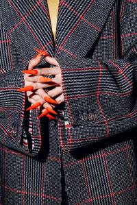 Backstage at Thom Browne Fall 2025 Ready-to-Wear Show