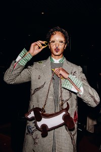 Backstage at Thom Browne Fall 2025 Ready-to-Wear Show