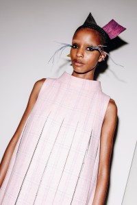 Backstage at Thom Browne Fall 2025 Ready-to-Wear Show