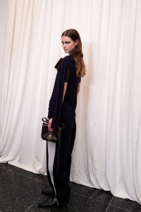 Backstage at the Tory Burch spring 2025 ready-to-wear show at New York Fashion Week.