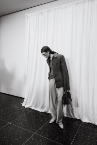 Backstage at the Tory Burch spring 2025 ready-to-wear show at New York Fashion Week.