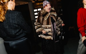Lynn Yerger at the Tory Burch Fall 2025 Ready-to-Wear show