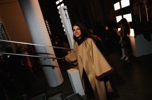Leandra Medine at the Tory Burch Fall 2025 Ready-to-Wear show