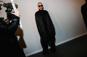 Jordan Roth at the Tory Burch Fall 2025 Ready-to-Wear show