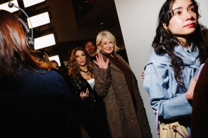 Martha Stewart at the Tory Burch Fall 2025 Ready-to-Wear show