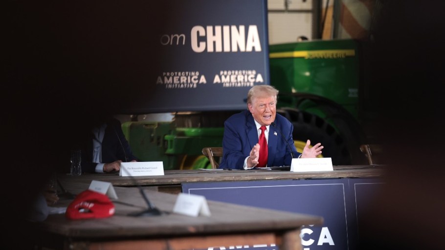 President Donald Trump at a campaign event in September, 2024.