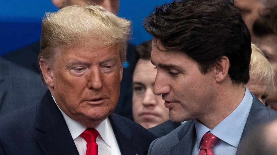 U.S. President Donald Trump, Canadian Prime Minister Justin Trudeau.