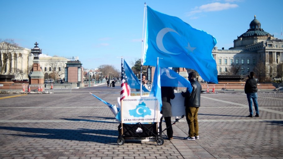 Uyghur protest