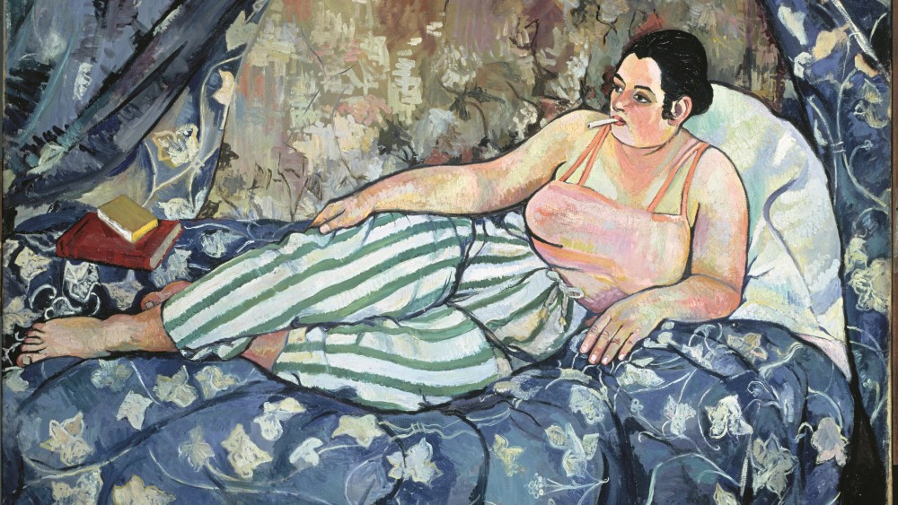 "La Chambre Bleue" by Suzanne Valadon