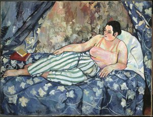 "La Chambre Bleue" by Suzanne Valadon