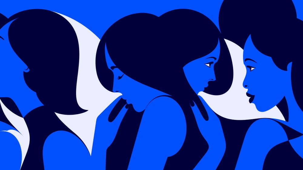 The art Malika Favre created for Kering to mark International Women's Day in 2025.