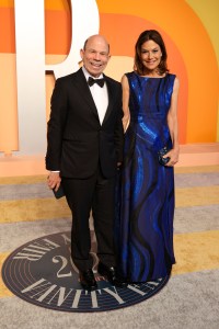 Steven Newhouse, Gina Sanders at the 2025 Vanity Fair Oscar Party Hosted By Radhika Jones held at Wallis Annenberg Center for the Performing Arts on March 02, 2025 in Beverly Hills, California.