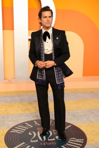 Matt Bomer at the 2025 Vanity Fair Oscar Party Hosted By Radhika Jones held at Wallis Annenberg Center for the Performing Arts on March 02, 2025 in Beverly Hills, California.