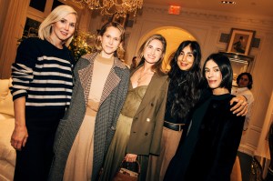 Jane Keltner de Valle, Indre Rockefeller, Lauren Bush Lauren, and Athena Calderone
