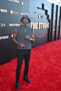 Lil Rel Howery at Apple TV+ Series “The Studio” World Premiere held at the Academy Museum of Motion Pictures on March 24, 2025 in Los Angeles, California.