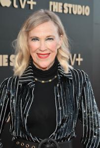 Catherine O'Hara at Apple TV+ Series “The Studio” World Premiere held at the Academy Museum of Motion Pictures on March 24, 2025 in Los Angeles, California.