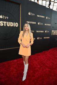 Lisa Gilroy at Apple TV+ Series “The Studio” World Premiere held at the Academy Museum of Motion Pictures on March 24, 2025 in Los Angeles, California.