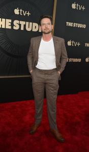Patrick J. Adams at Apple TV+ Series “The Studio” World Premiere held at the Academy Museum of Motion Pictures on March 24, 2025 in Los Angeles, California.