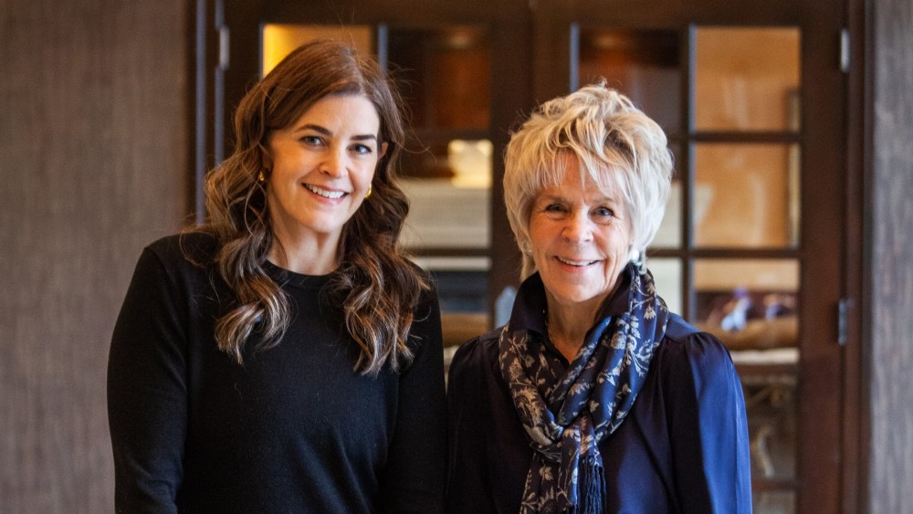 Elizabeth Lawrence and Bunny Williams