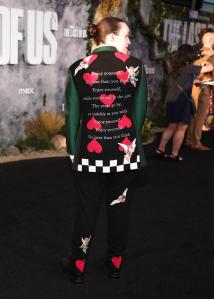 Bella Ramsey at HBO's "The Last of Us" Season 2 Premiere held at TCL Chinese Theatre on March 24, 2025 in Los Angeles, California.