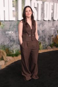 Shannon Woodward at HBO's "The Last of Us" Season 2 Premiere held at TCL Chinese Theatre on March 24, 2025 in Los Angeles, California.