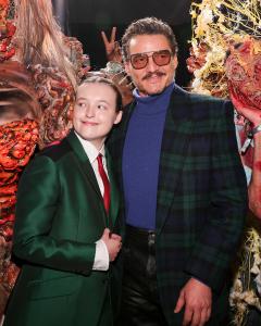 Bella Ramsey, Pedro Pascal, Guests at HBO's "The Last of Us" Season 2 Premiere held at TCL Chinese Theatre on March 24, 2025 in Los Angeles, California.