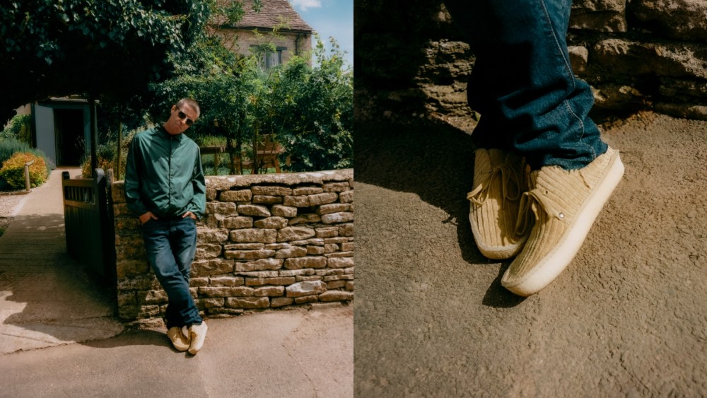 Clarks Originals x Liam Gallagher LG Desert Rain collaboration.