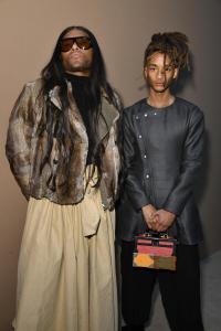 Law Roach, Jaden Smith at the LVMH Prize Cocktail Party on March 05, 2025 in Paris, France.
