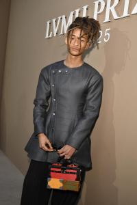 Jaden Smith at the LVMH Prize Cocktail Party on March 05, 2025 in Paris, France.