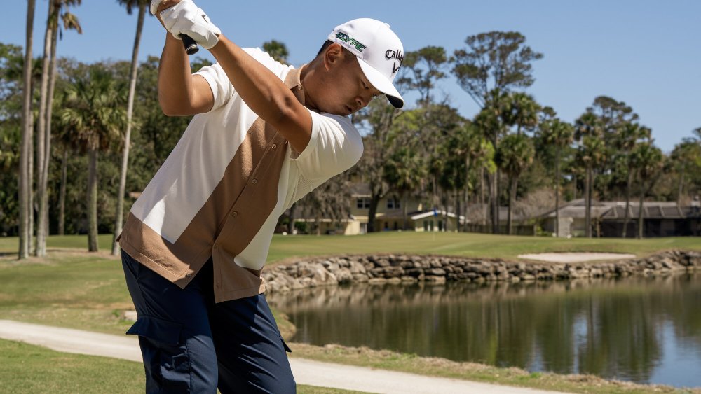 Pro golfer Kevin Yu has signed with J.Lindeberg