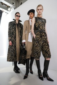 Backstage at Dior Fall 2025 Ready-to-Wear Collection at Paris Fashion Week