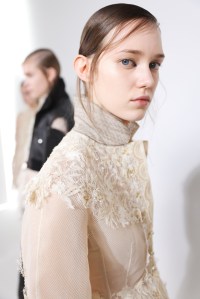 Backstage at Dior Fall 2025 Ready-to-Wear Collection at Paris Fashion Week