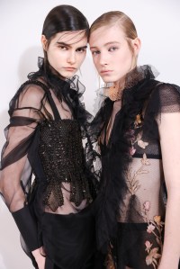 Backstage at Dior Fall 2025 Ready-to-Wear Collection at Paris Fashion Week
