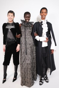 Backstage at Dior Fall 2025 Ready-to-Wear Collection at Paris Fashion Week
