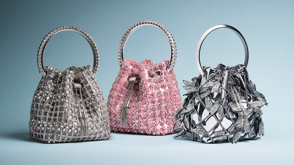 Jimmy Choo's Bon Bon bags.