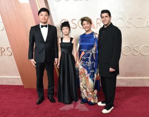 Ema Ryan Yamazaki, Eric Nyari Guests at the 97th Oscars held at the Dolby Theatre on March 2, 2025 in Hollywood, California.