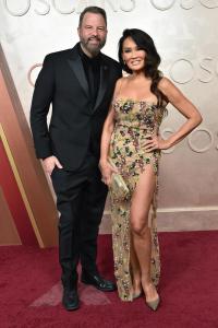 Paul Debevec, Tia Carrere at the 97th Oscars held at the Dolby Theatre on March 2, 2025 in Hollywood, California.