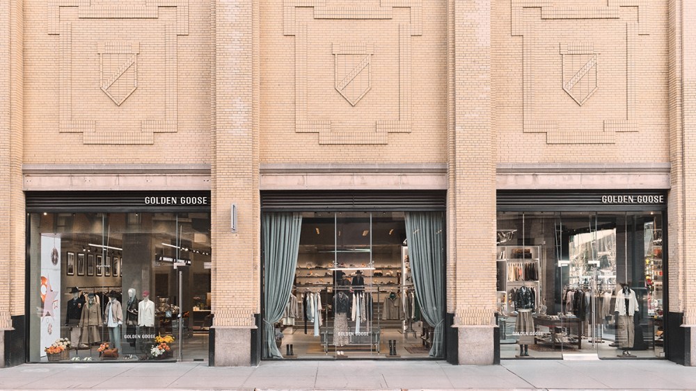 Golden Goose, Meatpacking District, NYC, store, shoe store, retail, sneakers, shoes, footwear