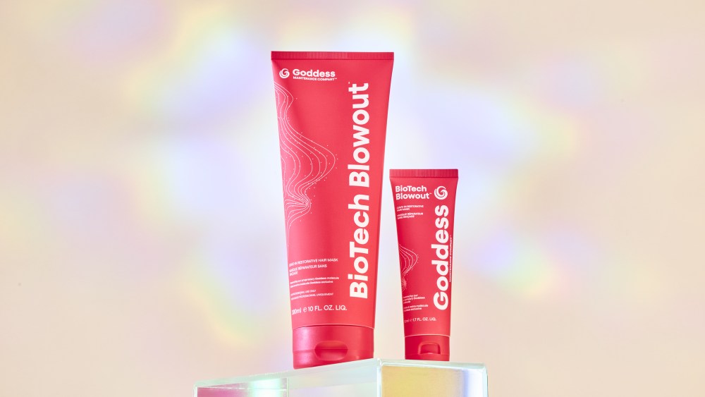 Goddess Maintenance Co is launching with a BioTech Blowout Leave-in Restorative Mask, $40.