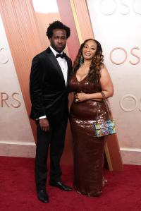 Taura Stinson at the 97th Oscars held at the Dolby Theatre on March 2, 2025 in Hollywood, California.
