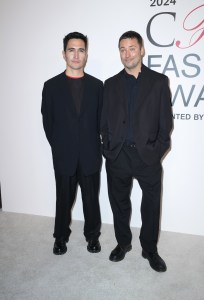 Lazaro Hernandez, Jack McCollough at the 2024 CFDA Fashion Awards held at the American Museum of Natural History on October 28, 2024 in New York, New York.