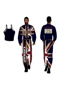 A look by Mowalola for the upcoming Usher 2025 World Tour.